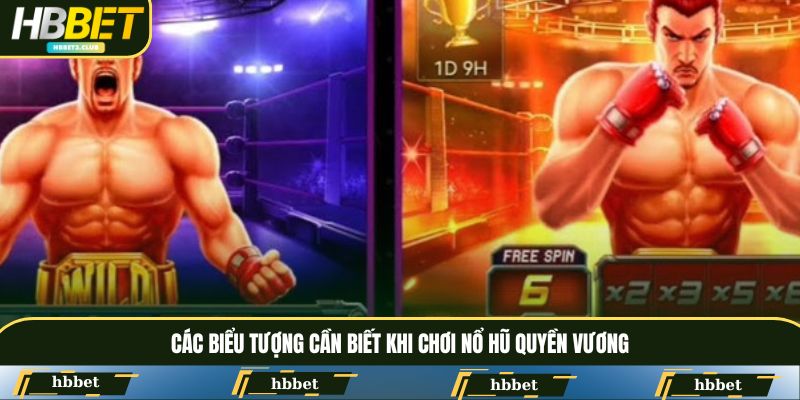 Các biểu tượng cần biết khi chơi nổ hũ Quyền Vương