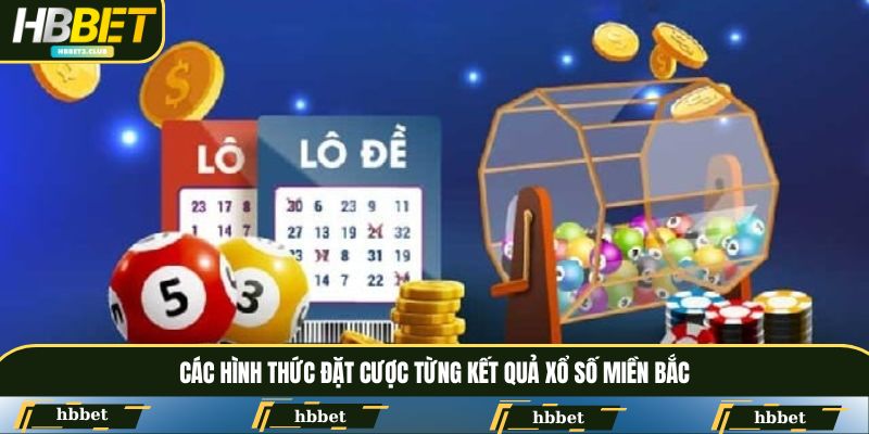 Các hình thức đặt cược từng kết quả xổ số miền Bắc
