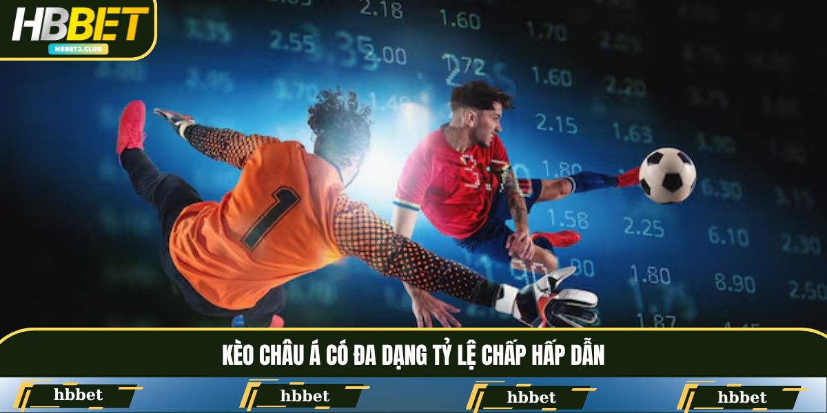 Kèo Handicap có đa dạng tỷ lệ chấp hấp dẫn